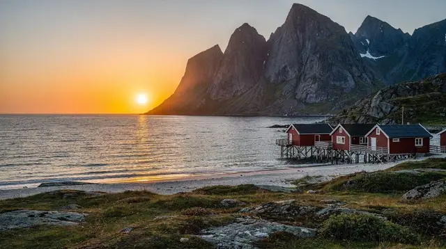 Midnight sun