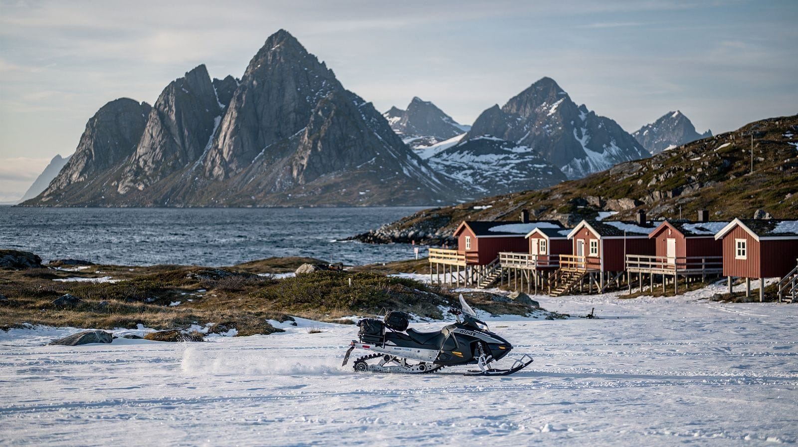 Snowmobiling