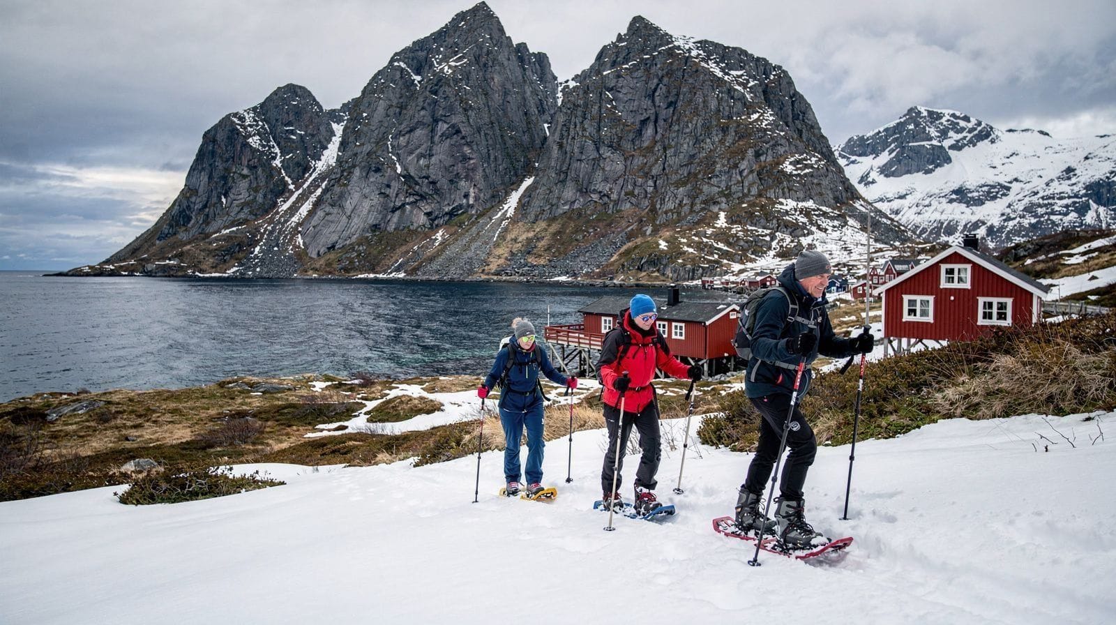 Snowshoeing