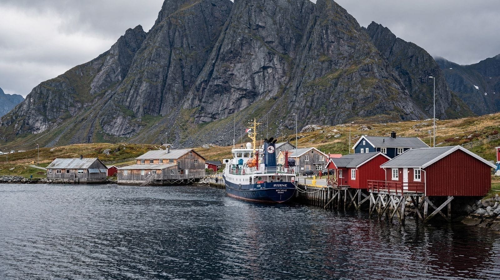 Stamsund: The Fishing Village Built Around a Coastal Express Quay