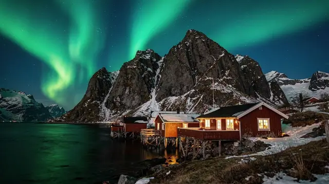 The Best Northern Lights Spots in Lofoten, Ranked by Effort